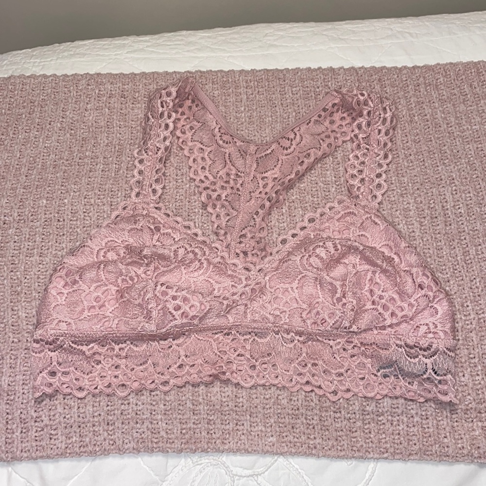 Small/Medium Pink Aerie Bralette